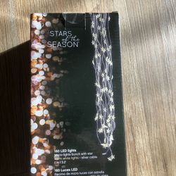 Stars of the Season 160 LED Star String Lights 