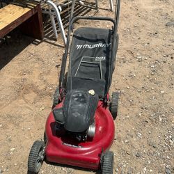 Gas Mulching Lawn Mower Works Good
