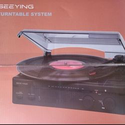 Vinyl Record Player System