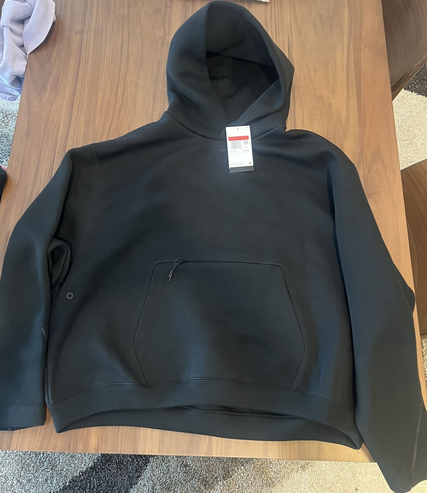 Nike Tech Hoodie Black Oversized