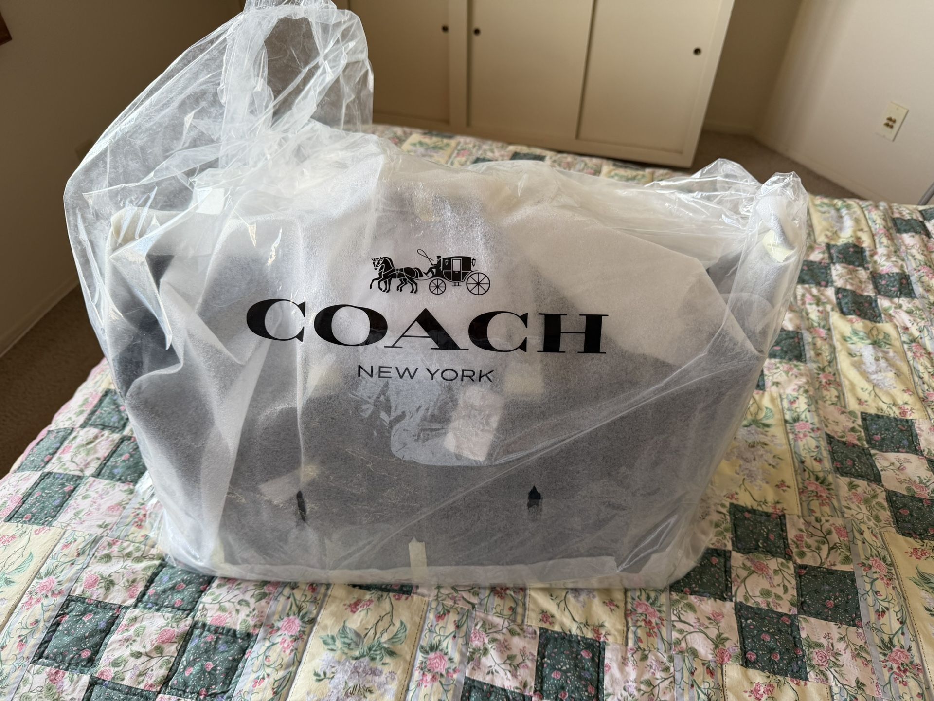 Coach Leather Luggage