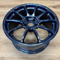 Volk Racing ZE40 MSpec 18x9.5 5x100 Mag Blue (Brand New Set of 4)