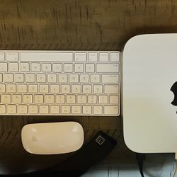 Mac Mini M1 Chip With Apple Keyboard And Mouse 