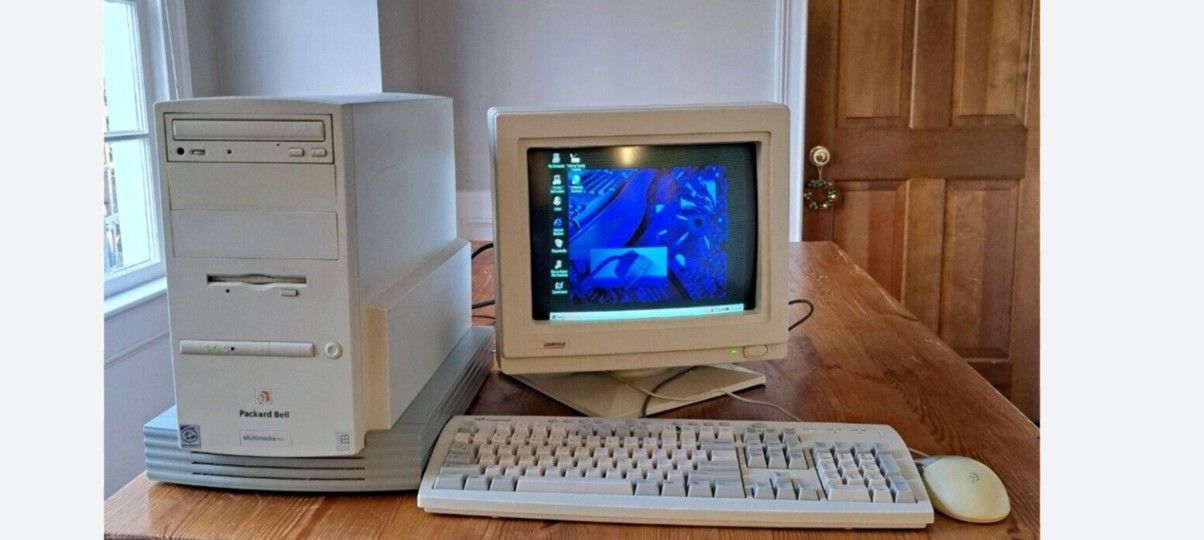 Vintage 1996 Packard Bell Computer Works