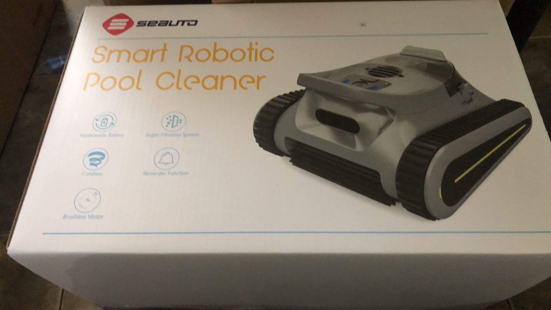 Smart Robotic Pool Cleaner