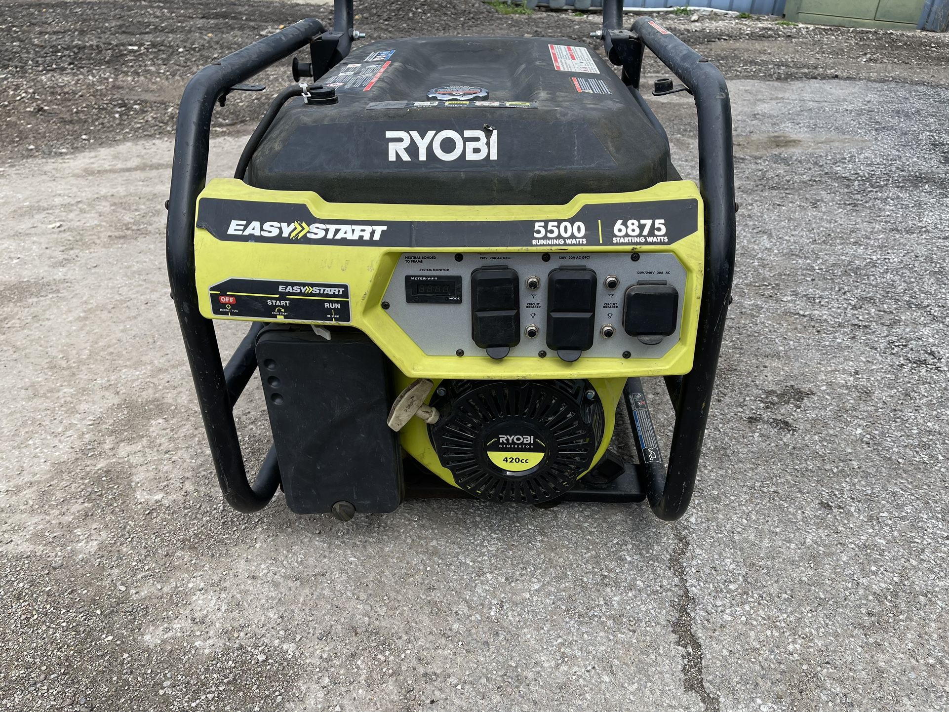 Ryobi 5,500-Watt Portable Generator