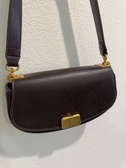 Dark brown shoulder bag new