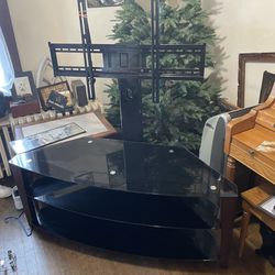 Glass Tv Stand & Mount