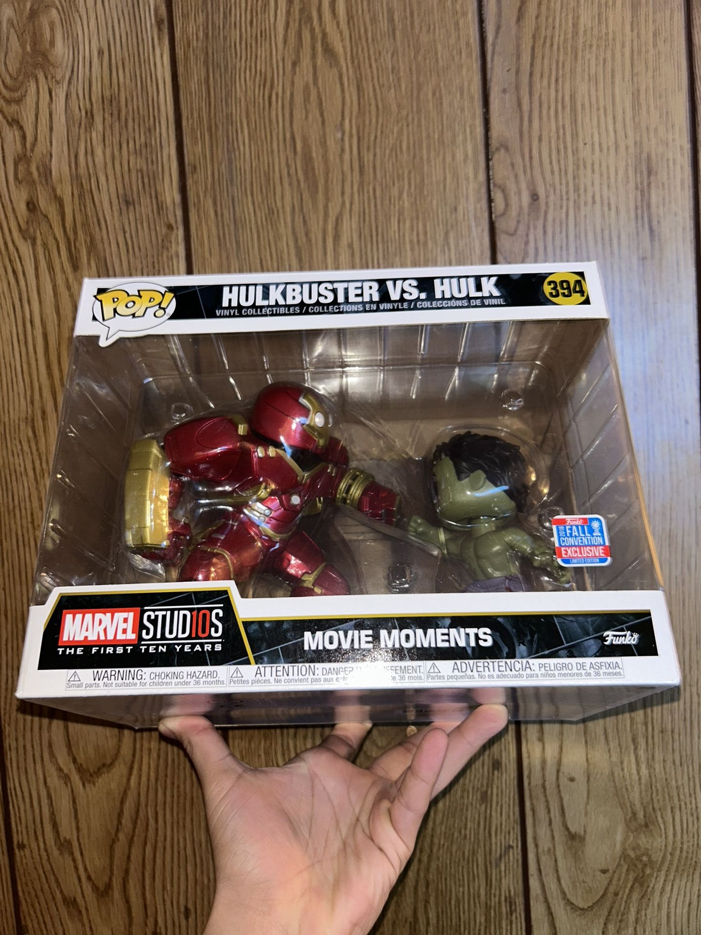 Marvel Hulkbuster Vs Hulk Funko Pop 394