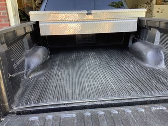 Tool Box Mounts on P/U Truck 70” X 60” Corrugated Steel