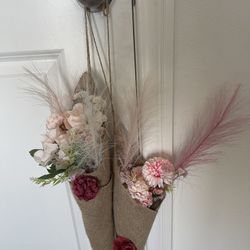 6 Aisle Pew Floral Hanger