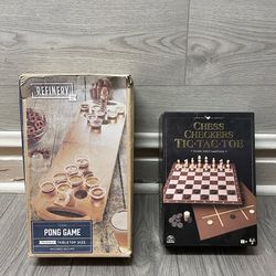 Pong Game & Chess Game ($5 Both)
