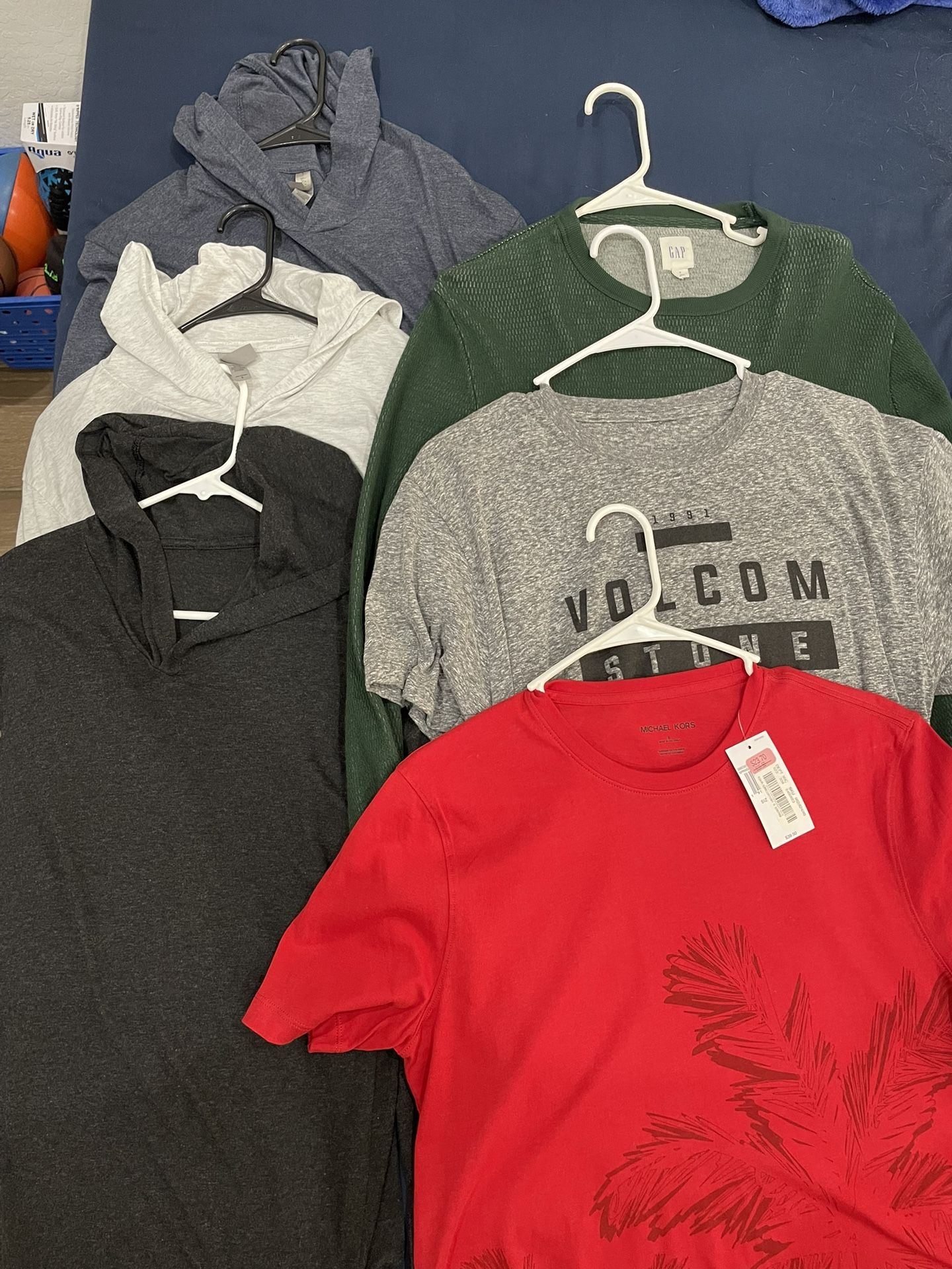 Mens / Boys Hoodie And Shirt Bundle, Size Small, NEW or LIKE NEW