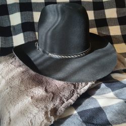 Sheplers Dynafelt Water Repellent Hat Men's Size 7 1/8 