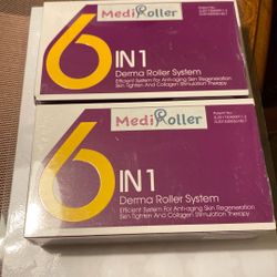 MediRoller 6 In 1 Derma Roller System 