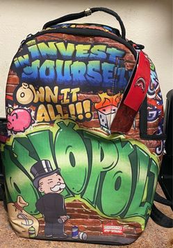 Spray ground book bag