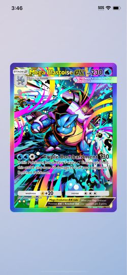 Pokemon TCG Pocket Mega Blastoise Ex