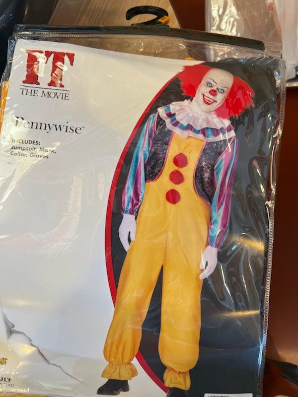 Pennywise The Clown Costume Size S/M