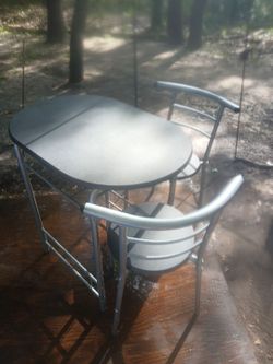 Table two chairs set