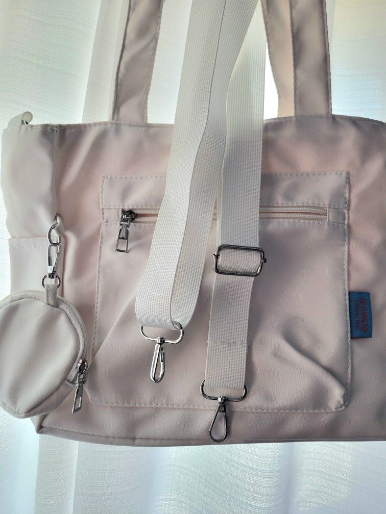 White Tote Bag