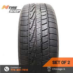 Set of 2 Used  9.5/32    225/45R18  95V  Goodyear  Assurance WeatherReady
