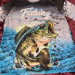 Brand New* Graphic Fishing Shirt SIZE XL 