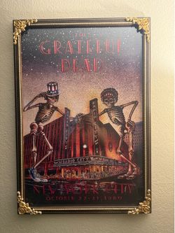 Handmade Poster Frame | Grateful Dead