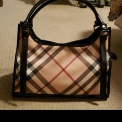 Burberry Canvas Shoulder Bag