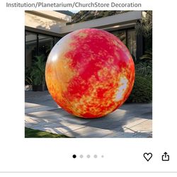 Inflatable Mars Planet Ballon 