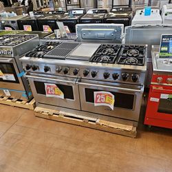 Dual Fuel Range Stove 60 Inch Wide Viking