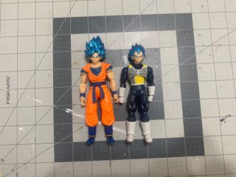 Dragon Ball Evolve Super Saiyan Blue Goku & Vegeta