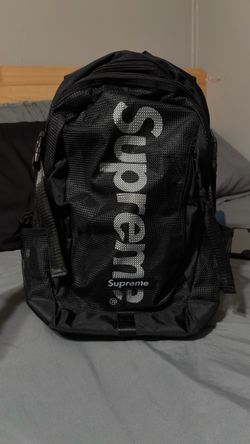 Supreme Black Backpack