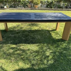 Amazing New Restoration Hardware 96” Solid Wood Dining Table