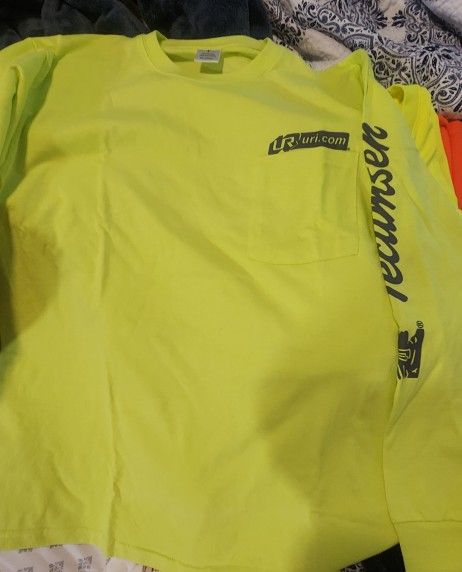 New Large Men's Work Shirt LONG SLEEVE