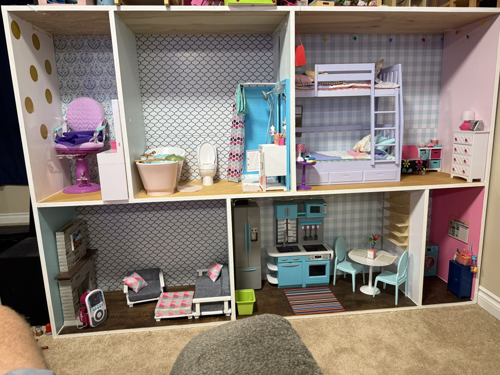 Doll House For Our Generation Or American Girl Doll
