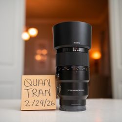 Sony 90mm Macro Lens