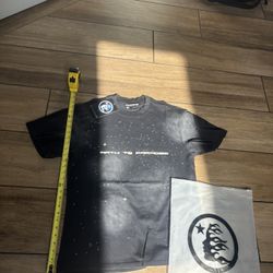 Black And Rhinestone Hellstar Shirt