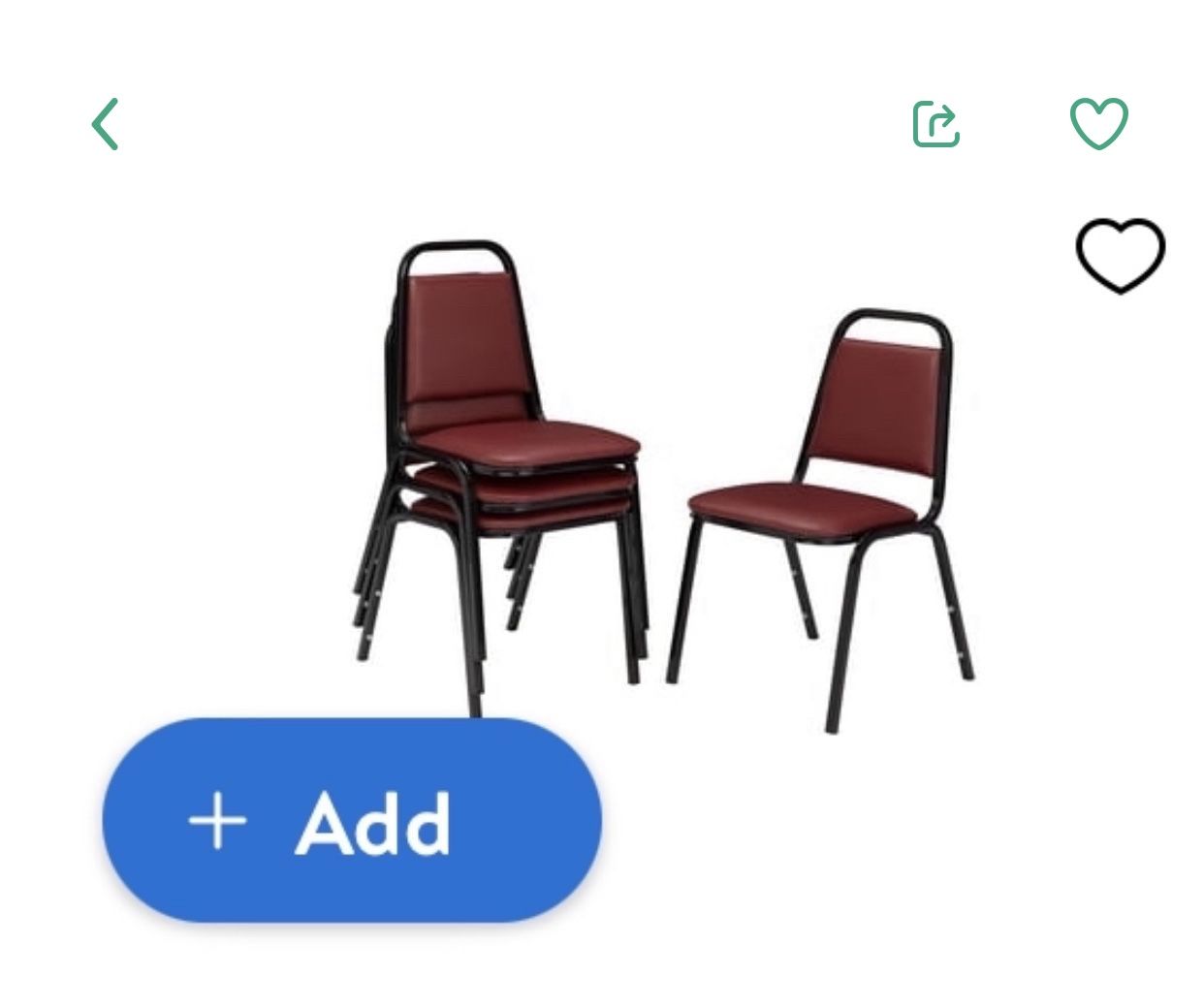Padding Chairs