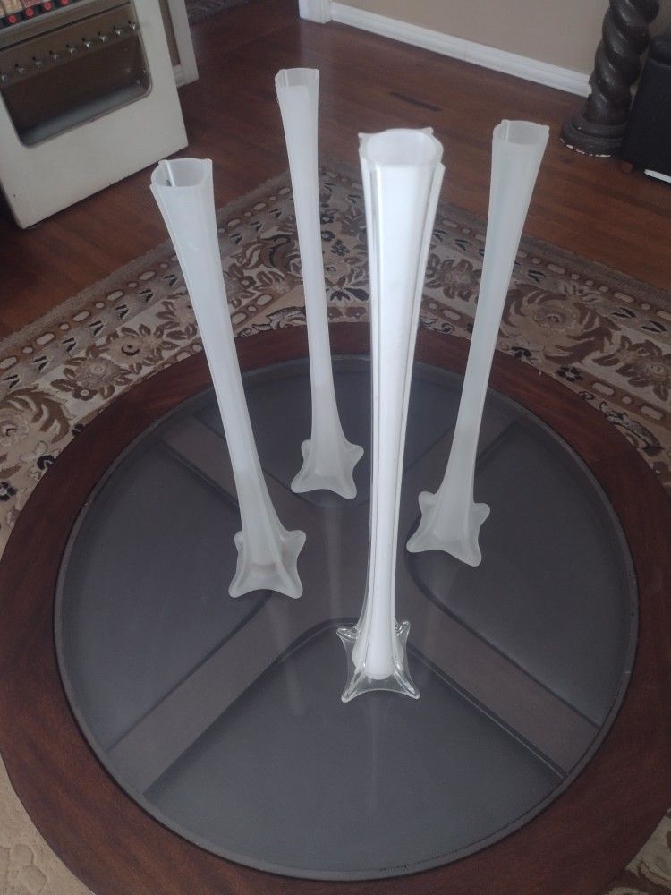 Tall Tower Flower Vases 
