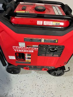 11,500 predator generator