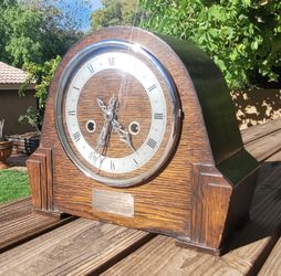 Stunning Art Deco Mantle Clock