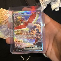 Ethan’s  Ho-Oh Ex Pokemon Card