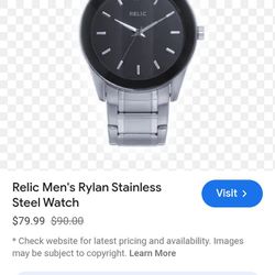 Relic Men's Rylan Stainless Steel Watch