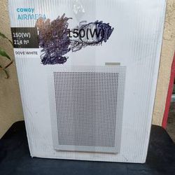 Coway Airmega 150 True HEPA Air Purifier with Air Quality Monitoring, Auto Mode, Filter Indicator (Dove White) open box new selling for only $90 