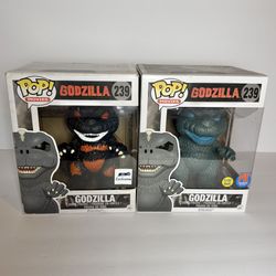 Exclusive Godzilla Funko Pops 
