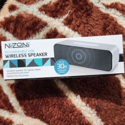 Nizoni Rechargeable Wireless Speaker For Phones Or Laptops $15 For 2