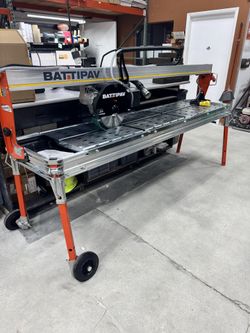 Extra Large Saw For Large Format Tile Porcelain Granite Battipav