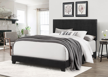 Vegan Leather Twin Bed Frame