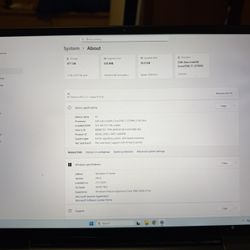 HP Sceptre 16 Inch Touch Screen 12th Gen i7 16GB Ram