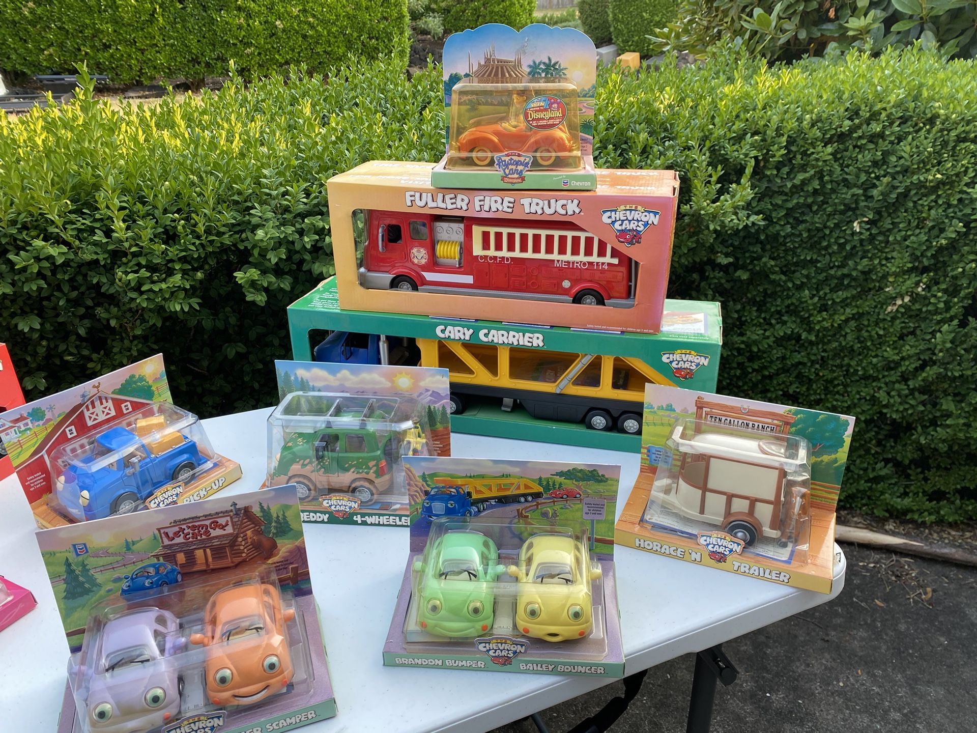 Collection Of Chevy Toy Cars